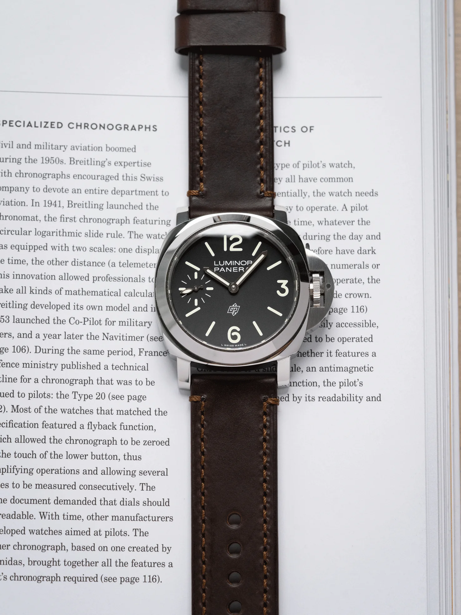 Ammo Horween Chromexcel Leather Strap in Brown - Image 2