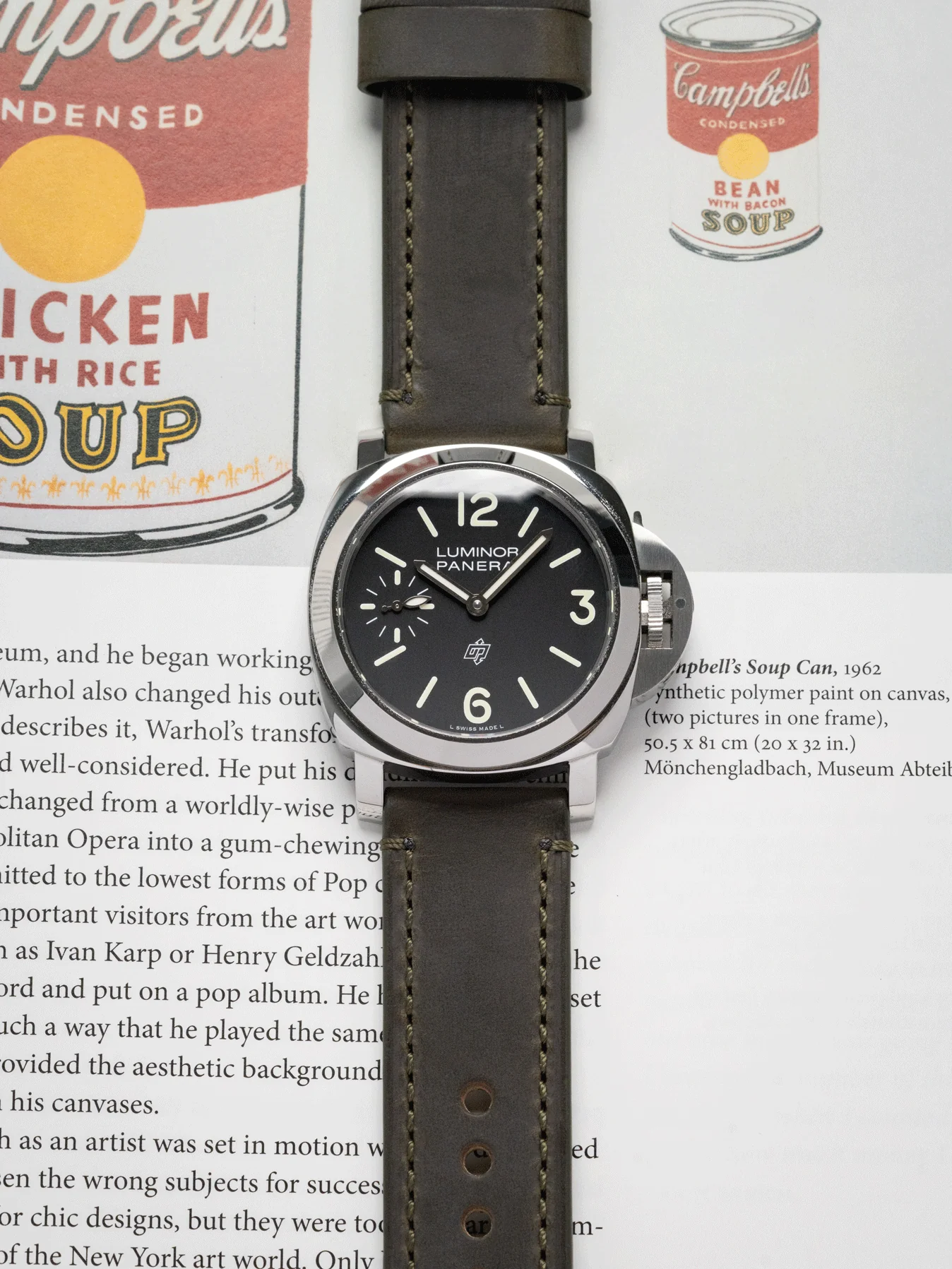 Ammo Horween Chromexcel Leather Strap in Olive - Image 2
