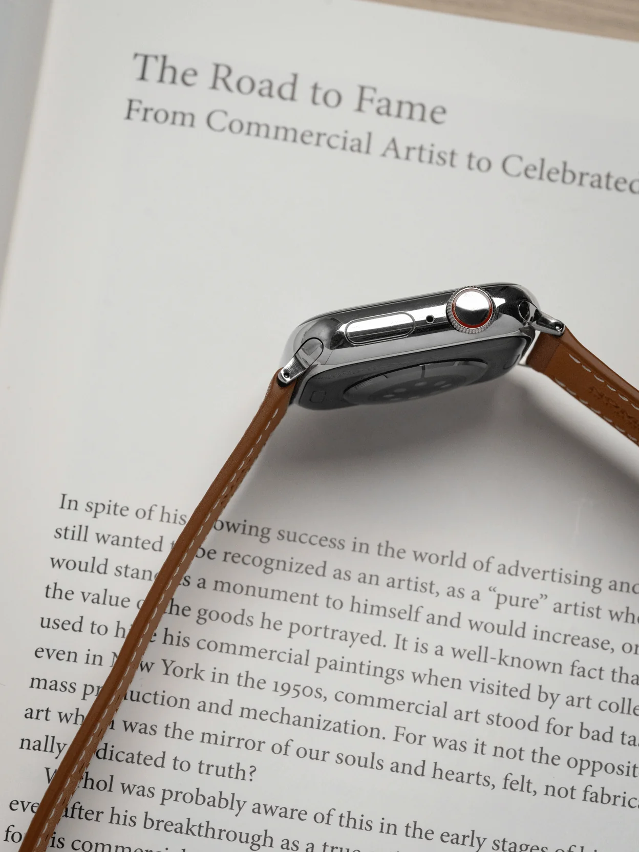 Custom Watch Strap for Apple Watch - Hermès Style - Image 4