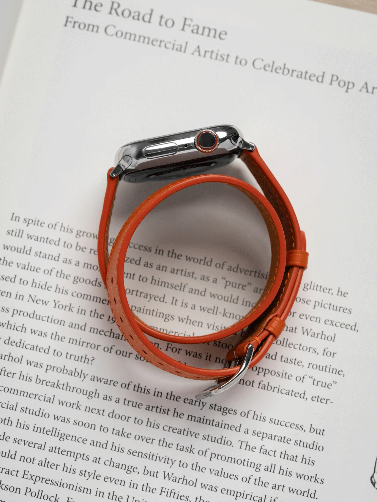 Custom Watch Strap for Apple Watch - Hermès Style - Image 5