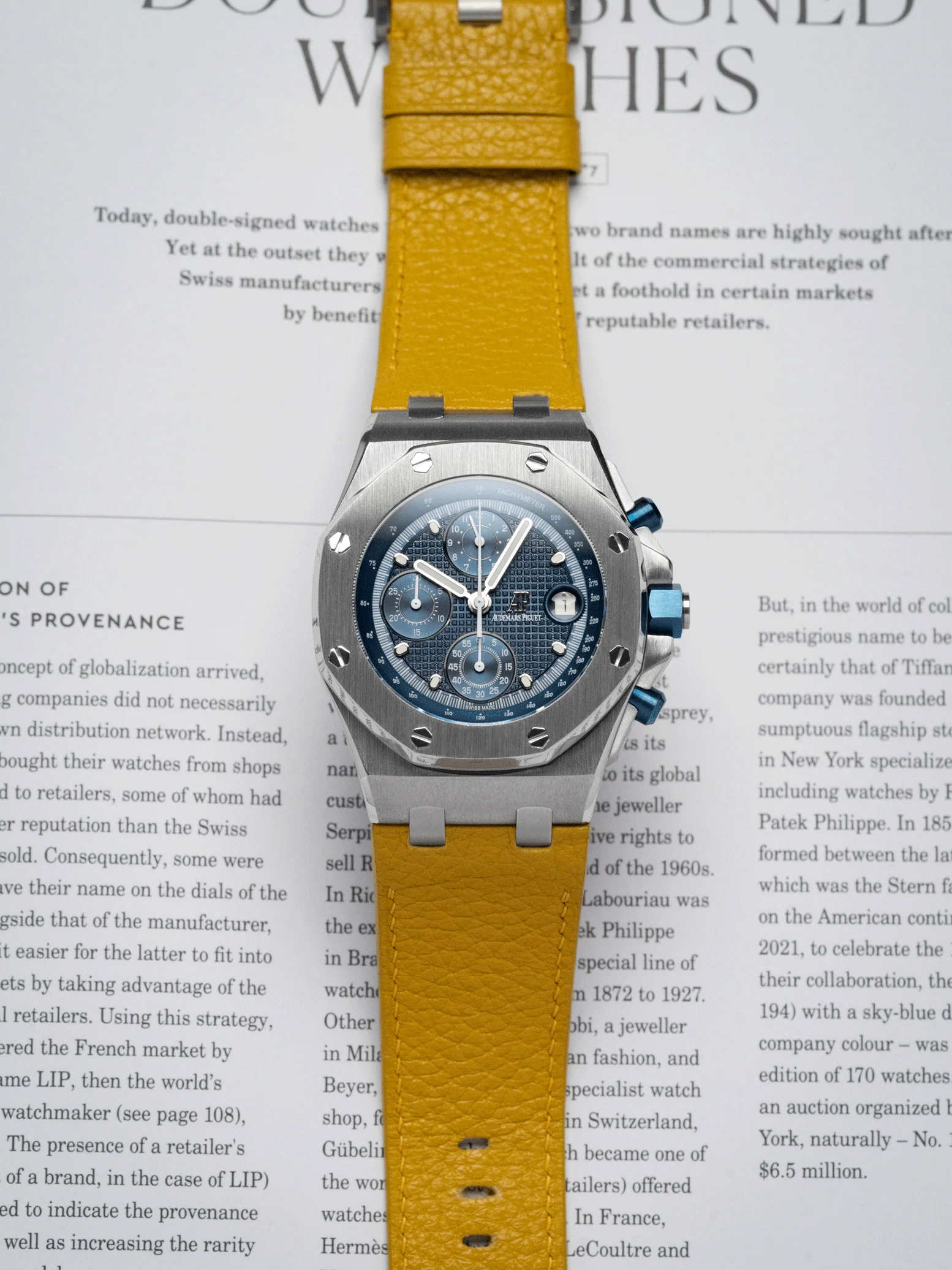 Custom Watch Strap for Audemars Piguet Watch - Image 5