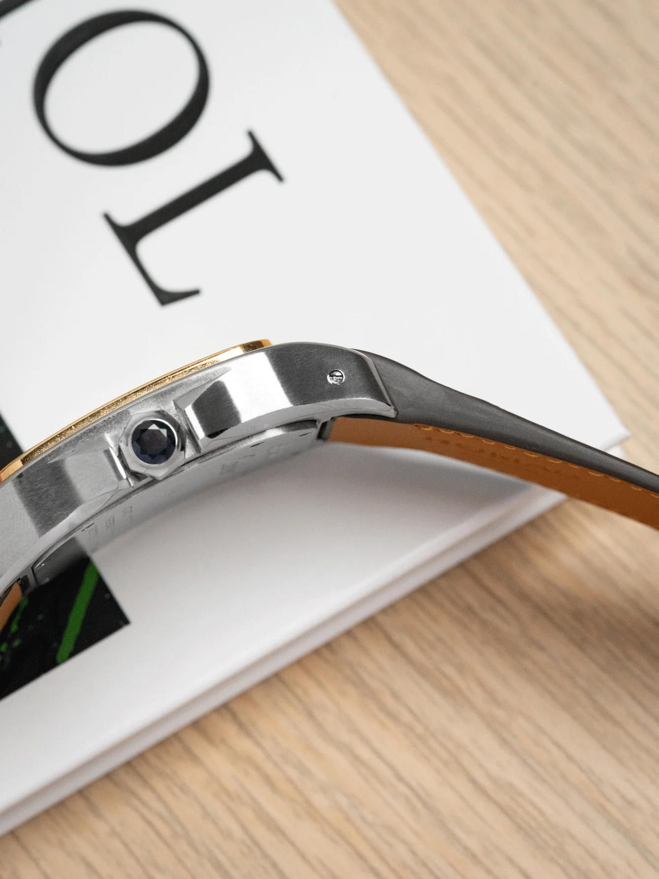 Custom Watch Strap for Cartier Santos 100 - Image 3