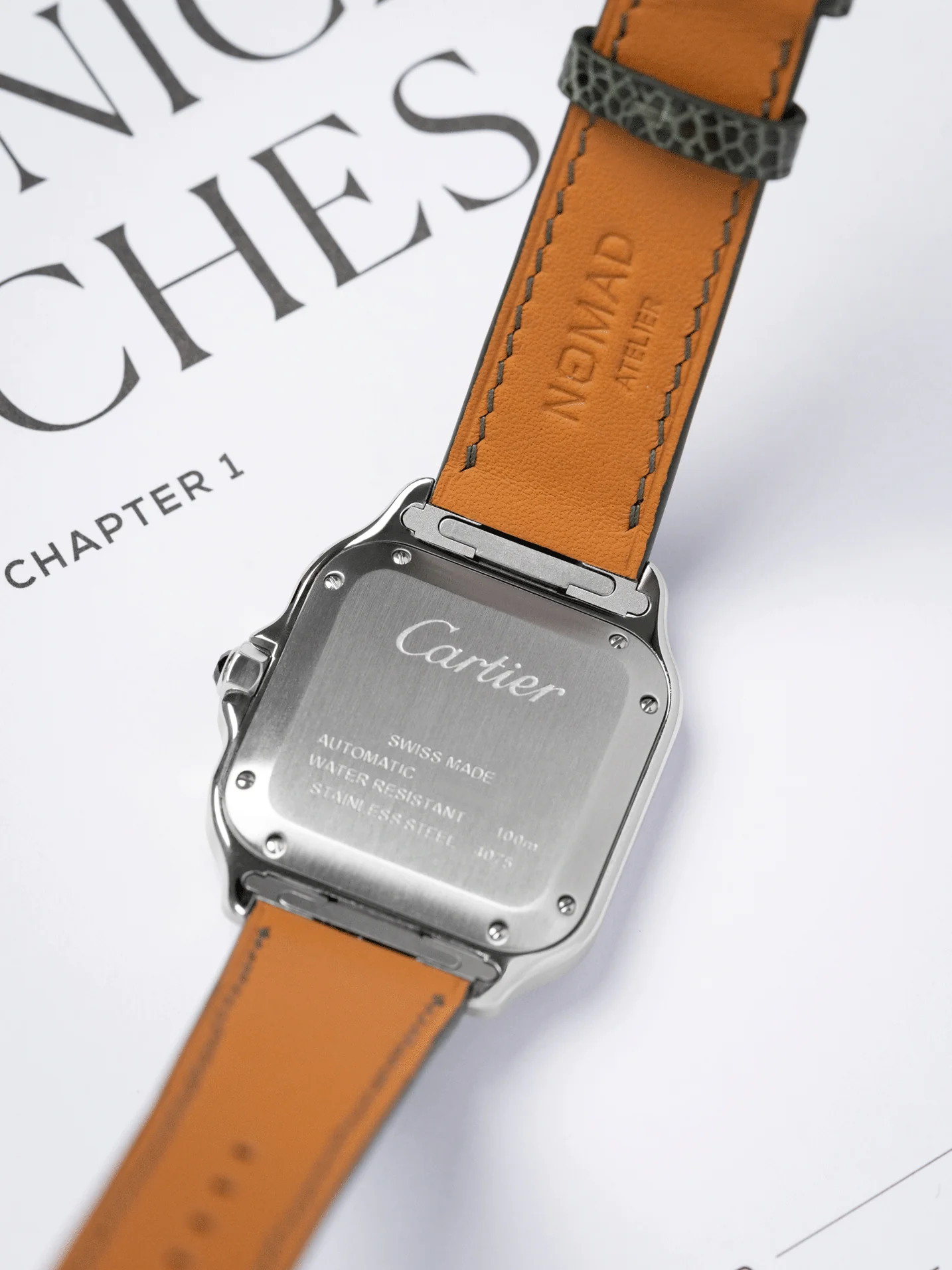 Custom Watch Strap for Cartier Santos de Cartier - Image 5