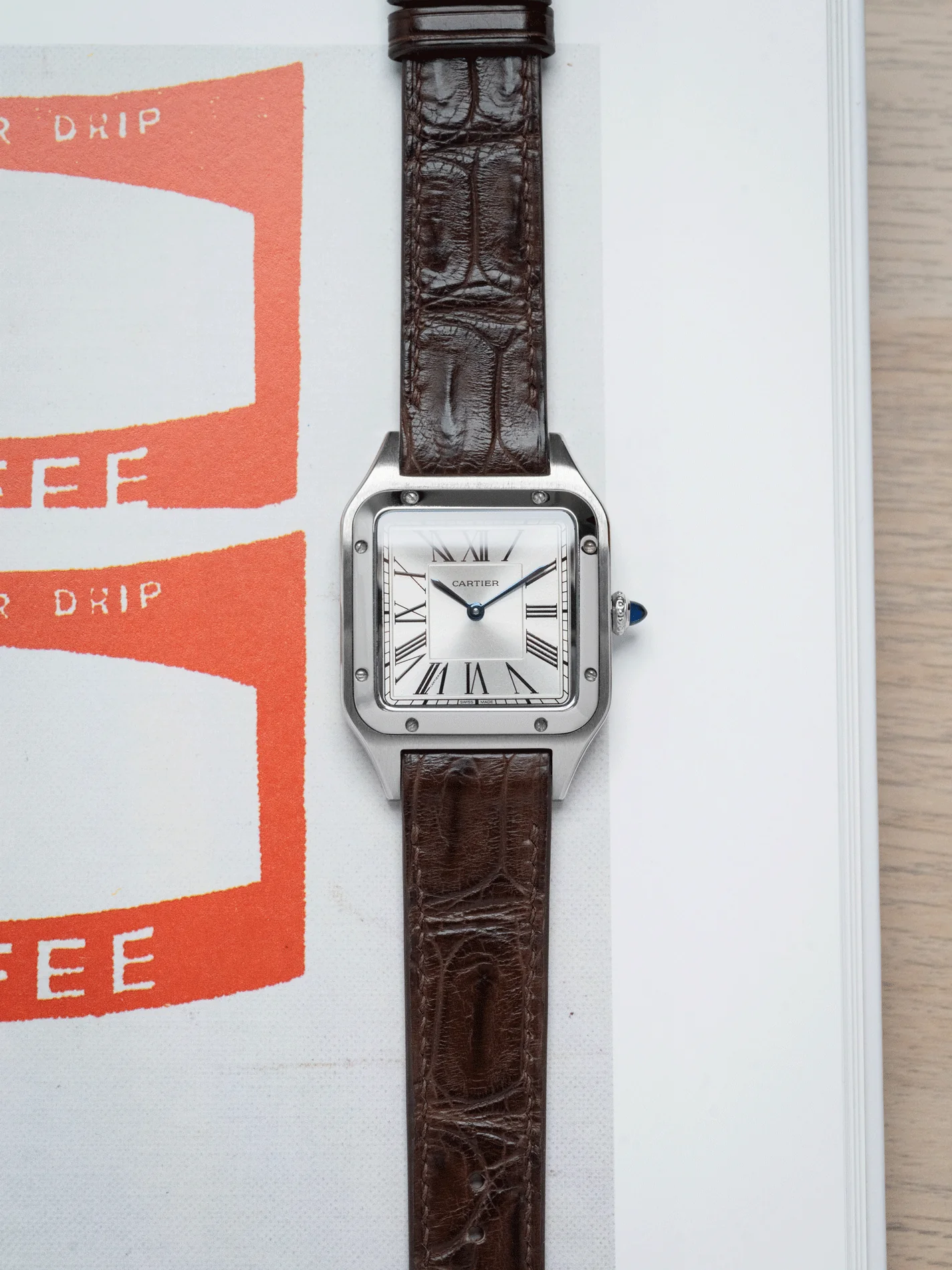 Custom Watch Strap for Cartier Santos Dumont - Image 2