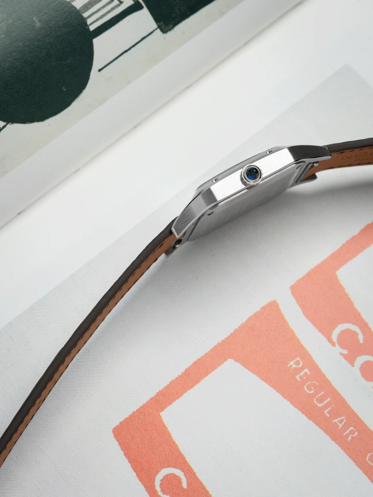 Custom Watch Strap for Cartier Santos Dumont - Image 4
