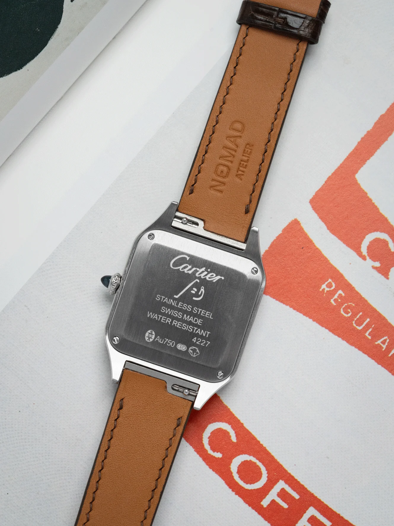 Custom Watch Strap for Cartier Santos Dumont - Image 5