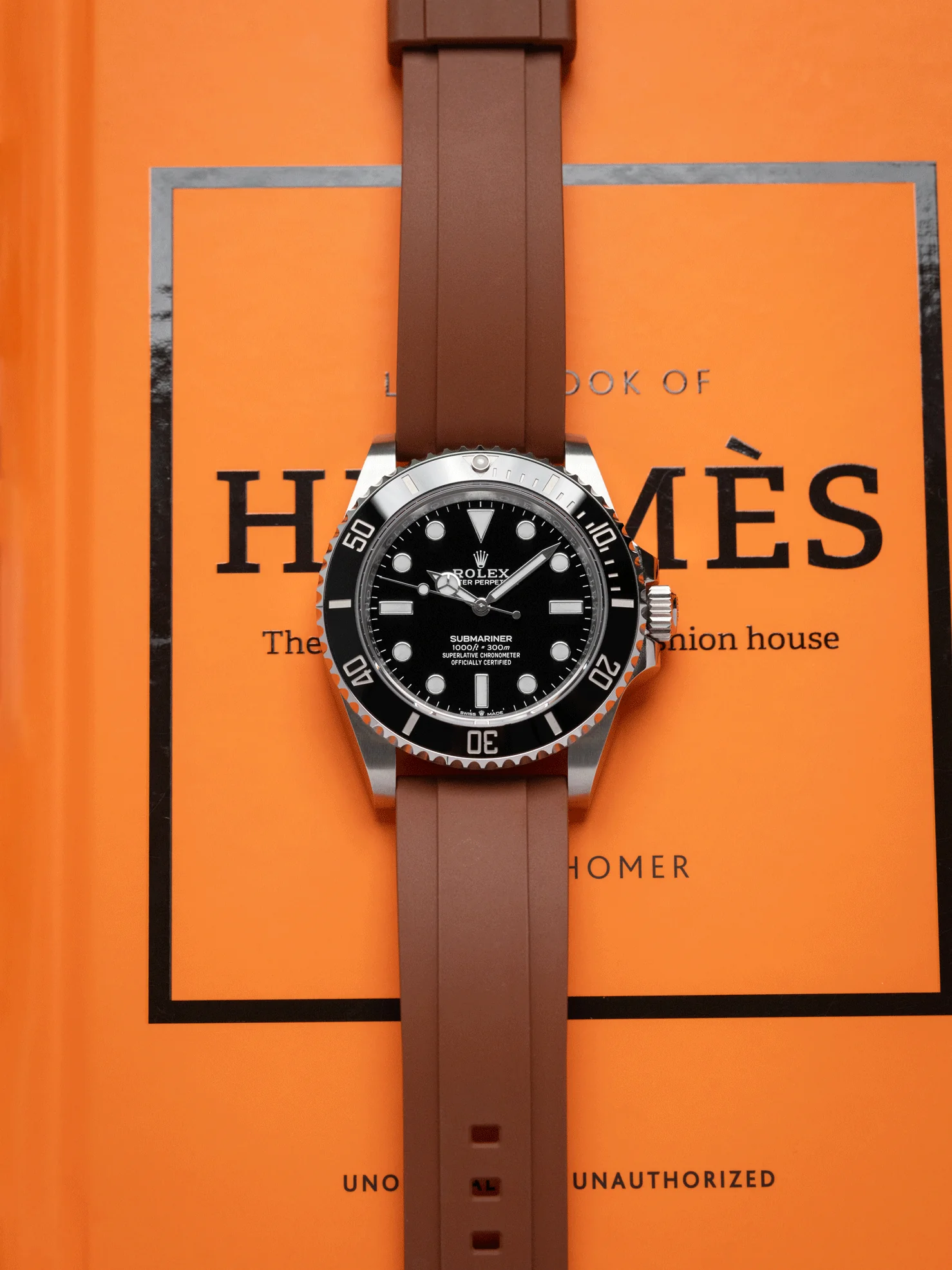 Flex FKM Rubber Strap in Brown - Image 2
