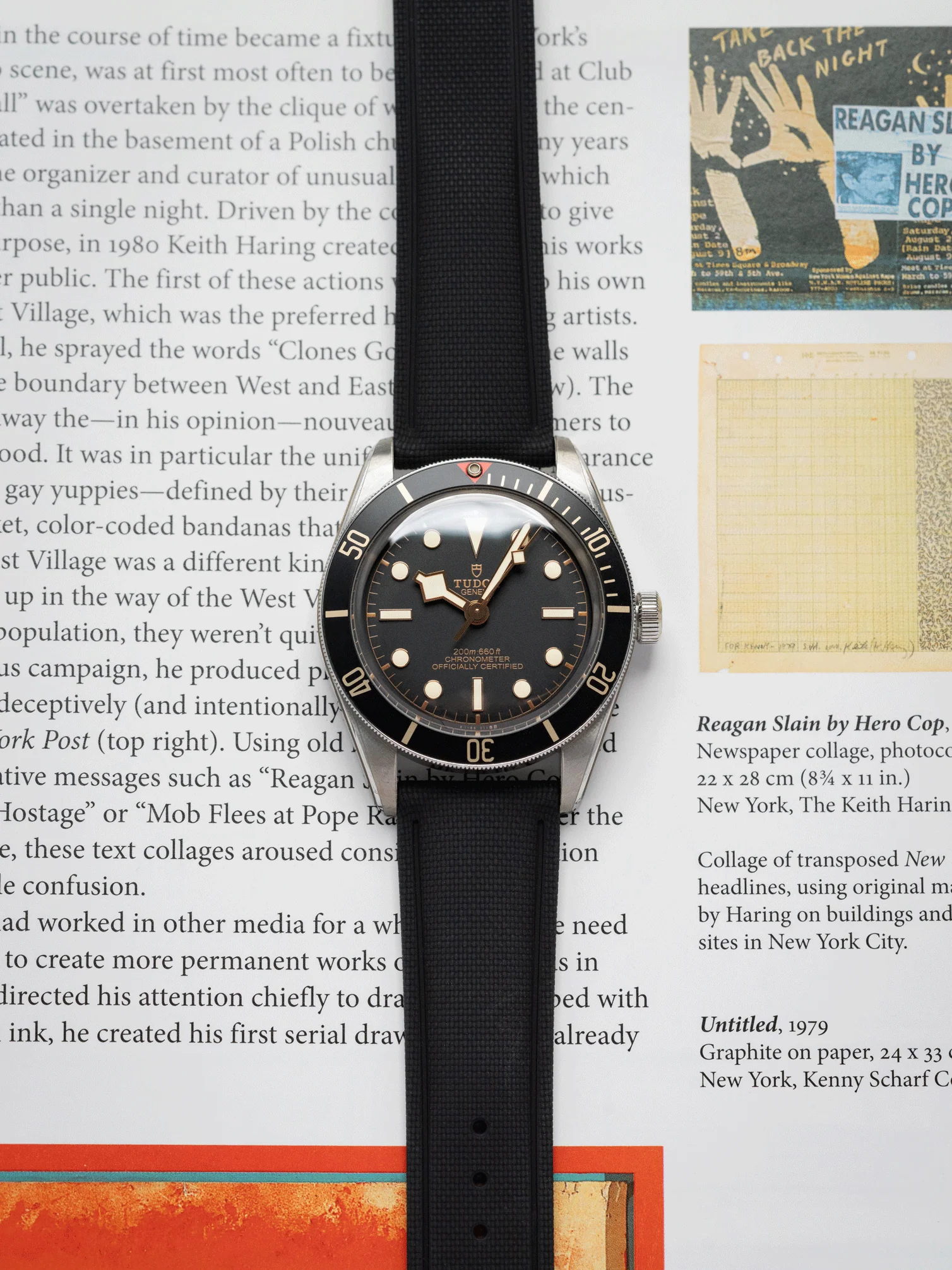 FoldFIT FKM Rubber Strap in Black - Image 2
