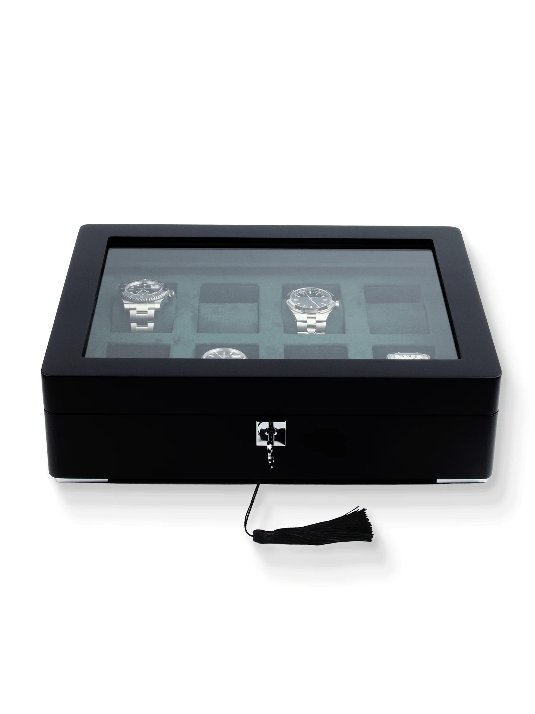Monad Legacy Black Watch Box in Green (8 Slots) - Image 3