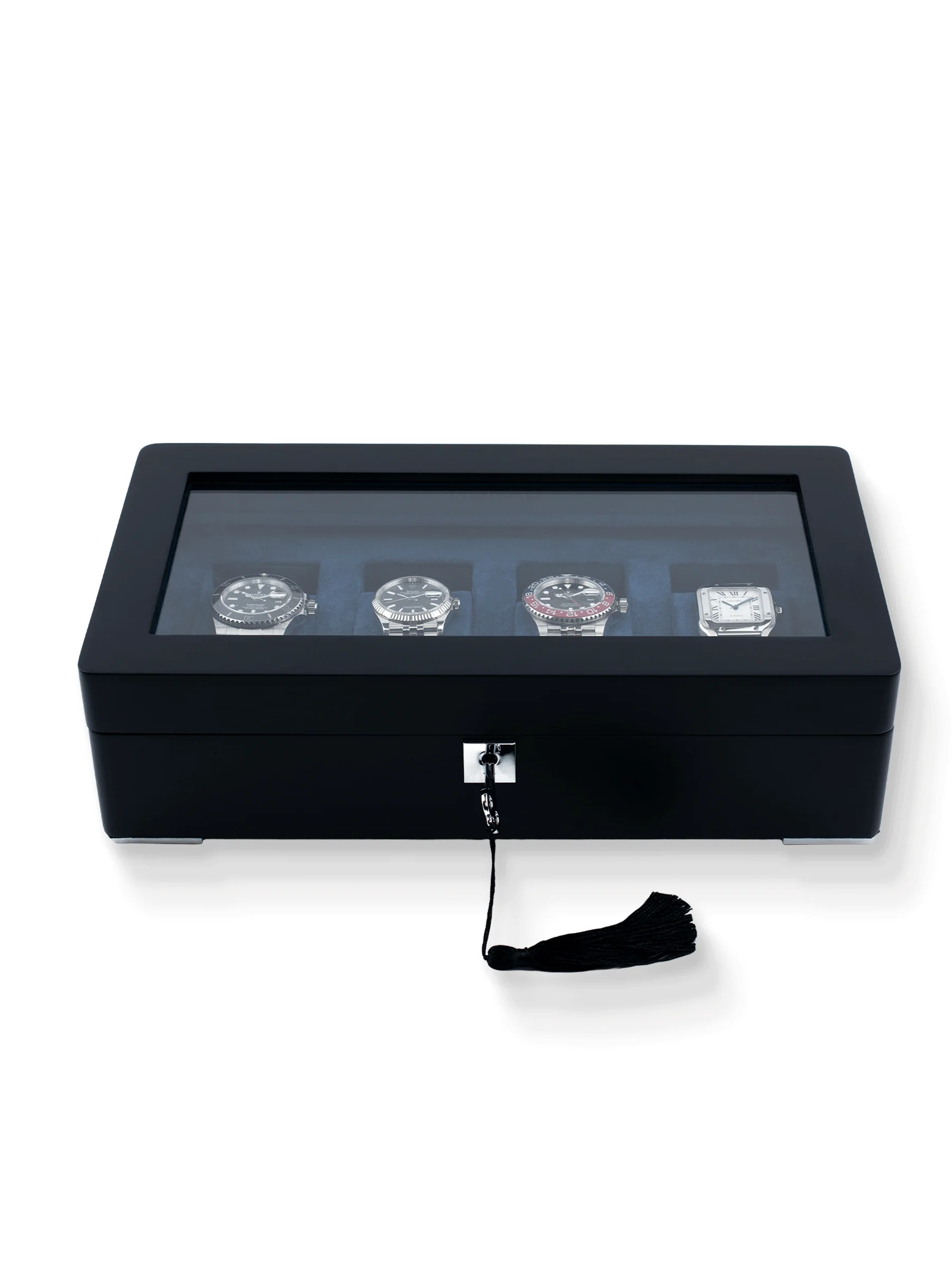 Monad Legacy Black Watch Box in Navy (4 Slots) - Image 3