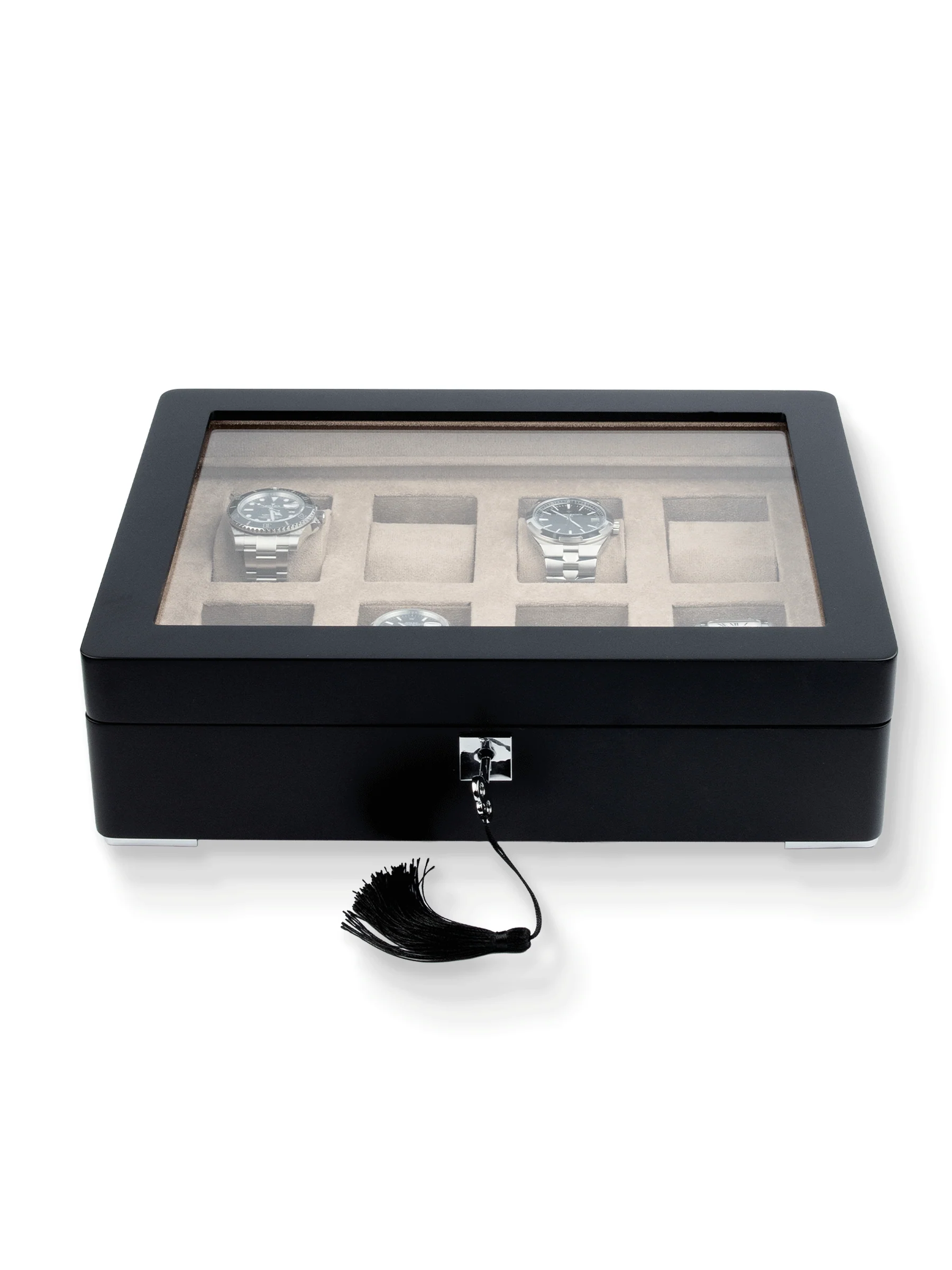 Monad Legacy Black Watch Box in Sand (8 Slots) - Image 3